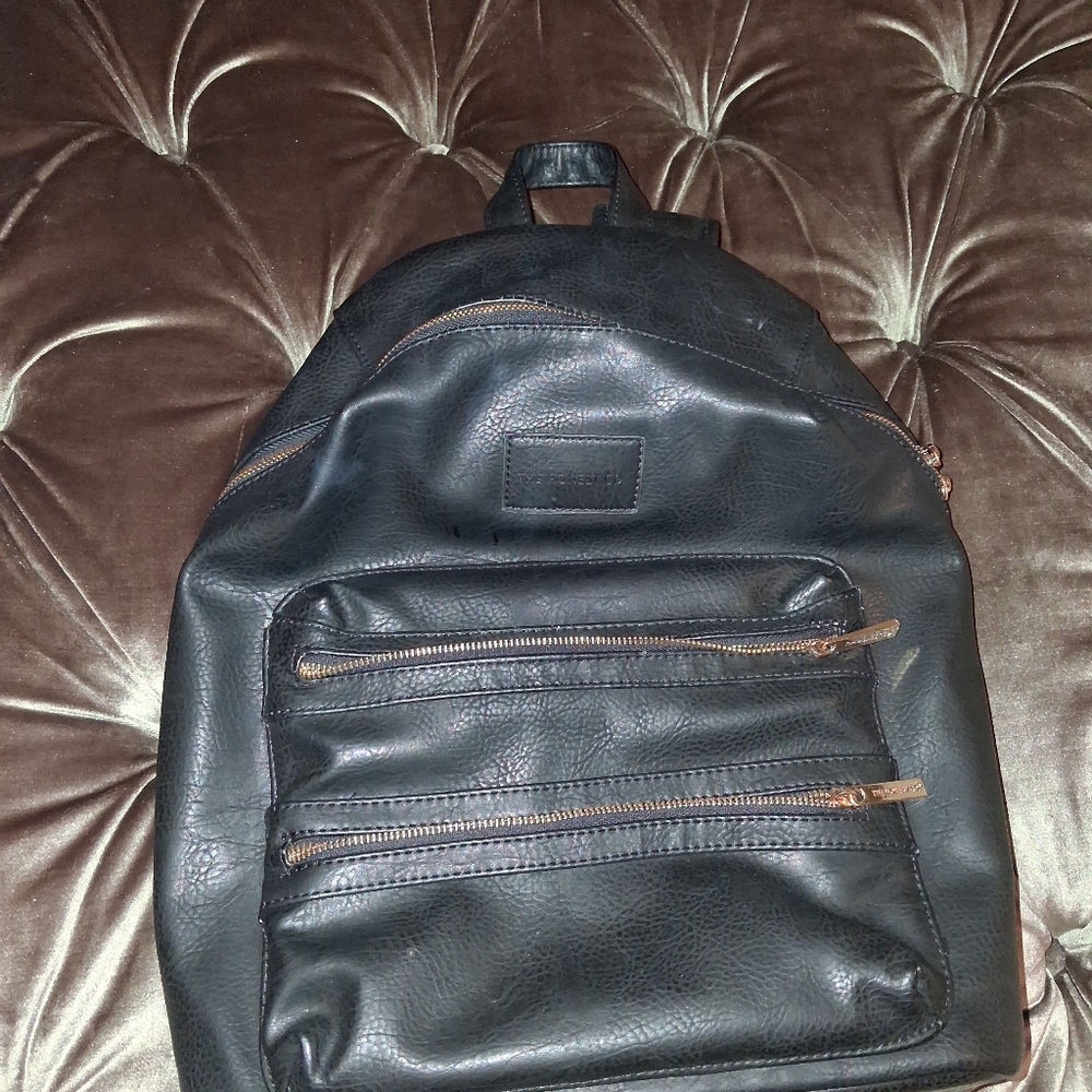 The Honest Company Black Leather Belt Bag